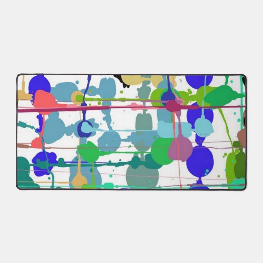 Paint Color Splash Schreibtischunterlage (Vorderseite)