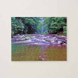 Paint Creek Mountain Schwimmbad Foto Puzzle