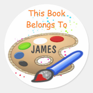 Paint, dieses Buch gehört zum Aufkleber