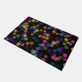 Paint Dots Doormat Fußmatte (Schrägansicht)