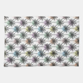 Paint Drop Palm Tree Muster Geschirrtuch (Horizontal)