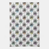 Paint Drop Palm Tree Muster Geschirrtuch (Vertikal)