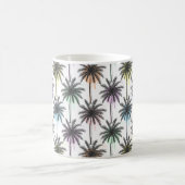 Paint Drop Palm Tree Muster Kaffeetasse (Mittel)