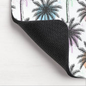 Paint Drop Palm Tree Muster Mousepad (Ecke)