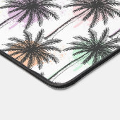 Paint Drop Palm Tree Muster Schreibtischunterlage (Ecke)