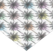 Paint Drop Palm Tree Muster Tischdecke (Schrägansicht)