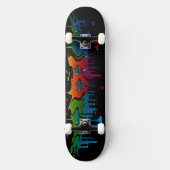 Paint Fall 11spn Skateboard (Vorderseite)