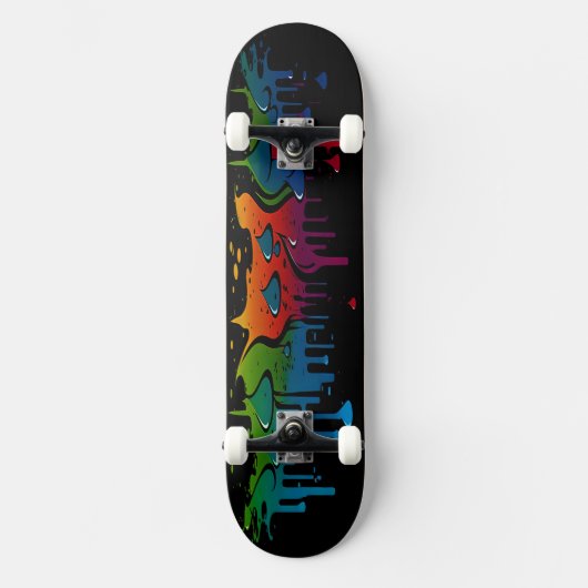 Paint Fall 11spn Skateboard (Vorderseite)