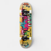 Paint Fall 8h Skateboard (Vorderseite)