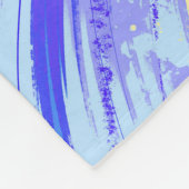 Paint & Feathers Fleecedecke (Ecke)