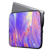 Paint & Feathers Laptopschutzhülle (Vorderseite Links)