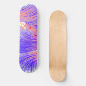 Paint & Feathers Skateboard (Vorderseite)