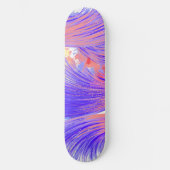 Paint & Feathers Skateboard (Vorderseite)