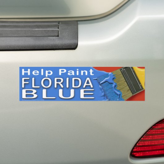 Paint Florida Blue Autoaufkleber 2 (Auf Auto)