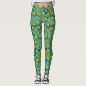 Paint Gepunktet Ladys Leggings (Vorderseite)
