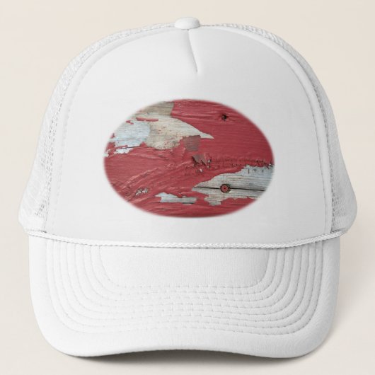 Paint Hat Peeling Truckerkappe (Vorderseite)
