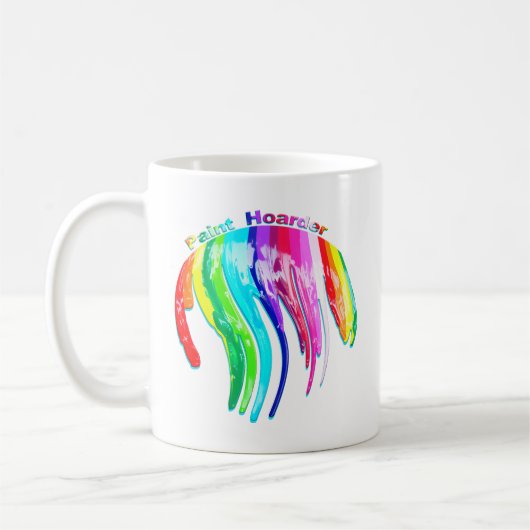 Paint Hoarder Kaffeetasse (Links)
