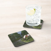 Paint Horse by Forest Stream Getränkeuntersetzer (Rechte Seite)