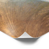 Paint Horse Gold Perfect Poster (Ecke)