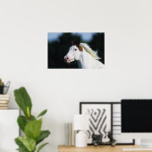 Paint Horse Headshot 3 Poster (Heimbüro)