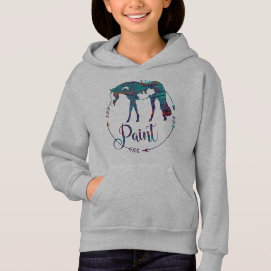 Paint Horse Hoodie (Vorderseite)