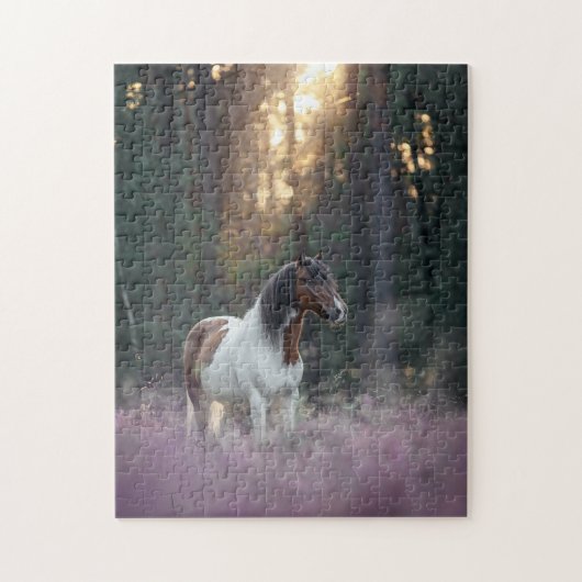 Paint Horse in a Field Puzzle (Vertikal)