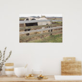 Paint Horse in Corral Poster (Küche)