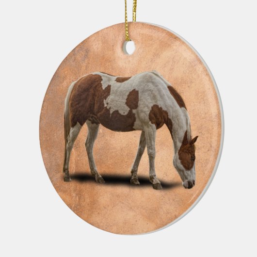 PAINT HORSE KERAMIKORNAMENT (Links)