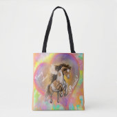 Paint Horse Liebe Tasche (Vorderseite)
