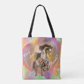 Paint Horse Liebe Tasche (Rückseite)