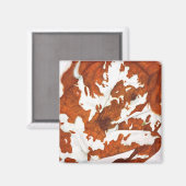 Paint Horse Magnet (Vorderseite/Rückseite)