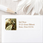 Paint Horse Pair Mailing Label (Insitu)