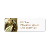 Paint Horse Pair Mailing Label (Vorne)
