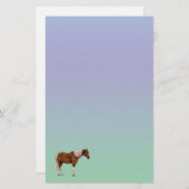 Paint Horse Pastel Papier (Vorne/Hinten)