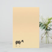 Paint Horse Pastel Papier (Stehend Vorderseite)