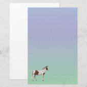 Paint Horse Pastel Papier (Vorne/Hinten)
