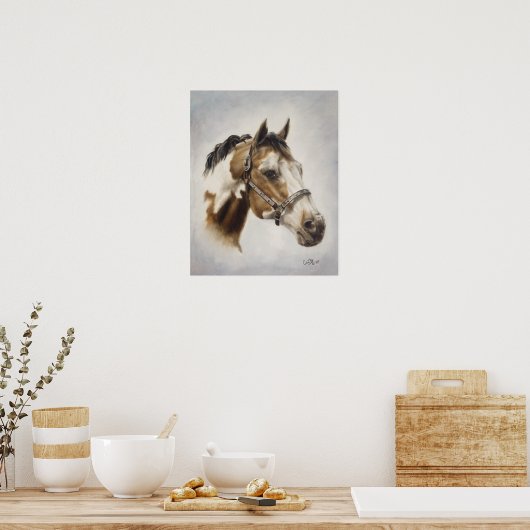 Paint Horse Poster (Küche)
