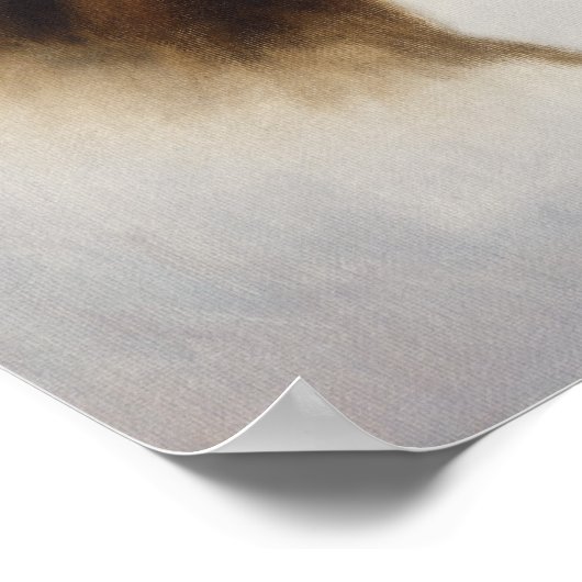 Paint Horse Poster (Ecke)