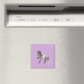 Paint Horse Running Magnet (In Situ (Geschirrspüler))