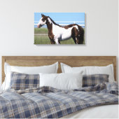 Paint Horse Stehend Leinwanddruck (Insitu (Schlafzimmer))