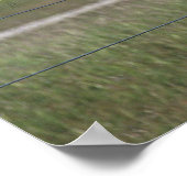 Paint Horse Stehend Poster (Ecke)