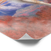 Paint Horse "Whirlwind im Südwesten" Poster (Ecke)