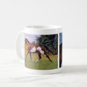 Paint Horses Tasse (Vorderseite Links)