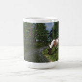 Paint Horst by Forest Stream Tasse (Mittel)