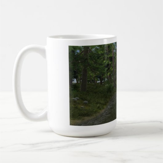 Paint Horst by Forest Stream Tasse (Links)