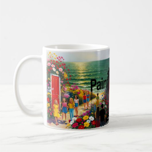 Paint It Black — Joy Fading Into Shadow Tasse (Links)