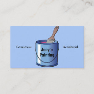PAINT KANN GESCHÄFTSKARTE VISITENKARTE