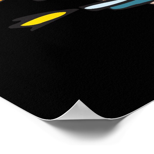 Paint lasse poster (Ecke)