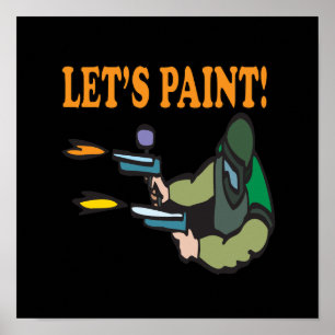 Paint lasse poster