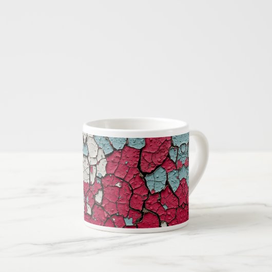 Paint Layers Peeling Espressotasse (Vorderseite Rechts)